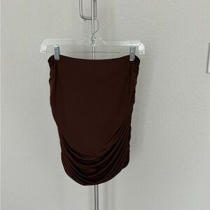 Windsor Brown Pencil Skirt